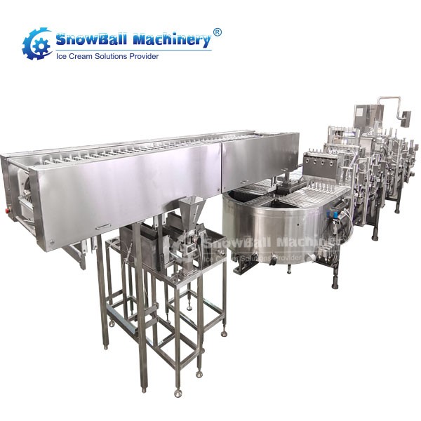 oval type ice lolly line oval type ice lolly line