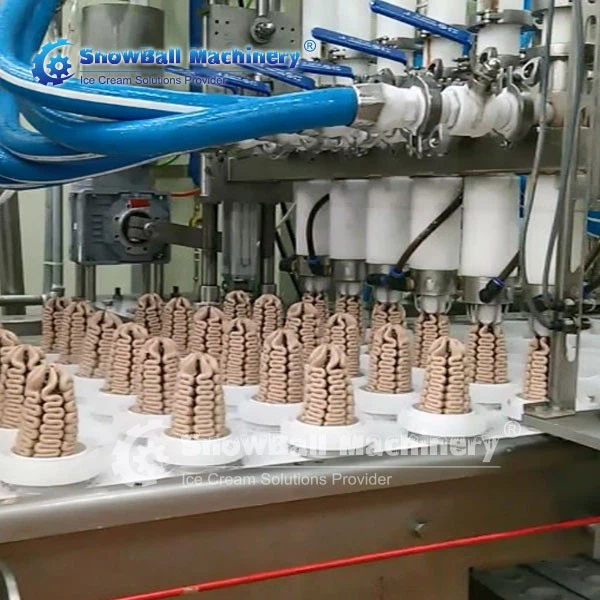 linear ice cream filling machine